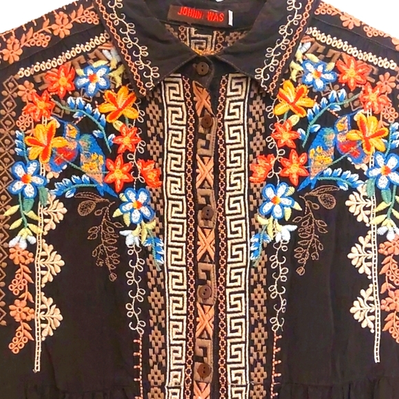 JOHNNY WAS Dress sz S - Picture 3 of 4